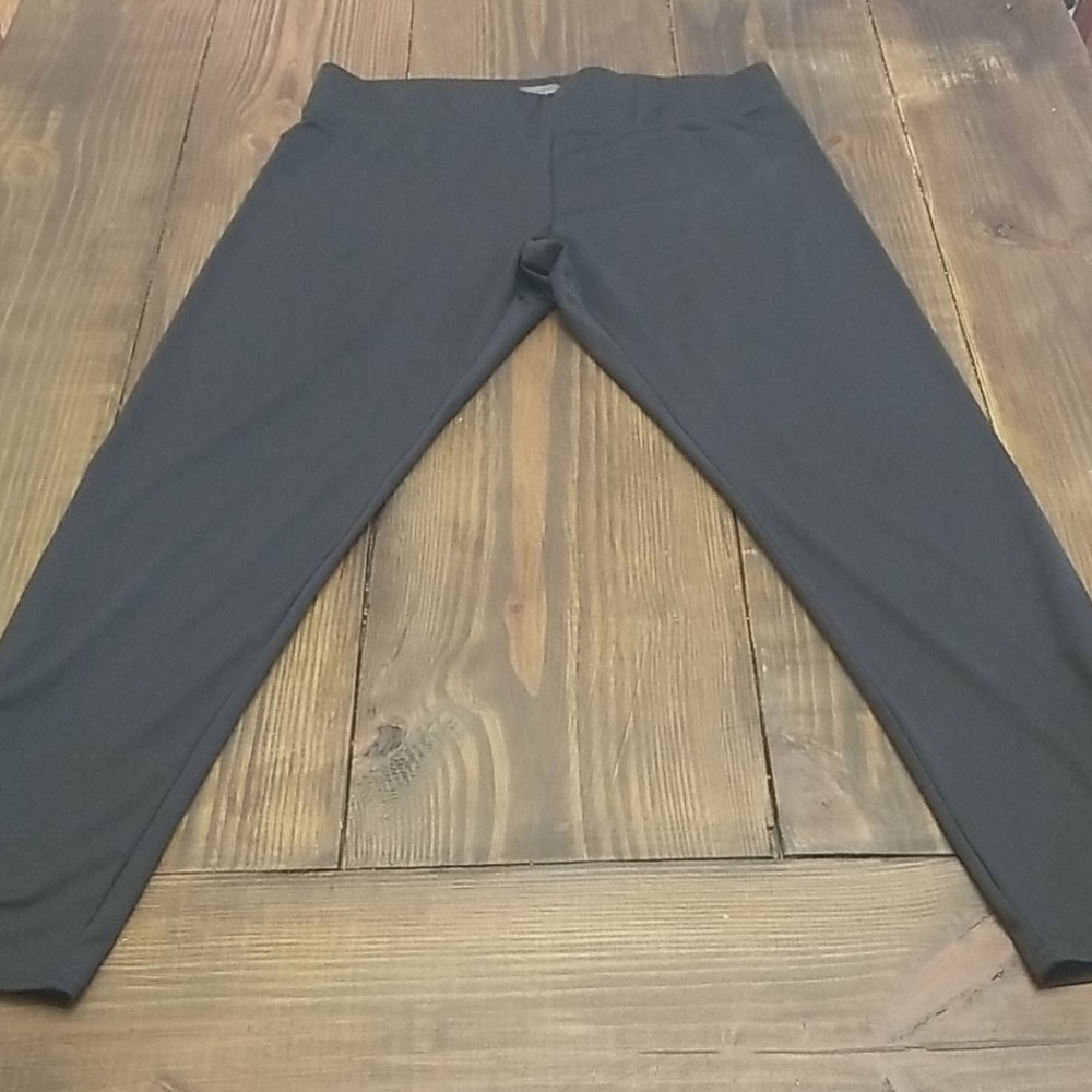 Kristin Davis Black Leggings Large